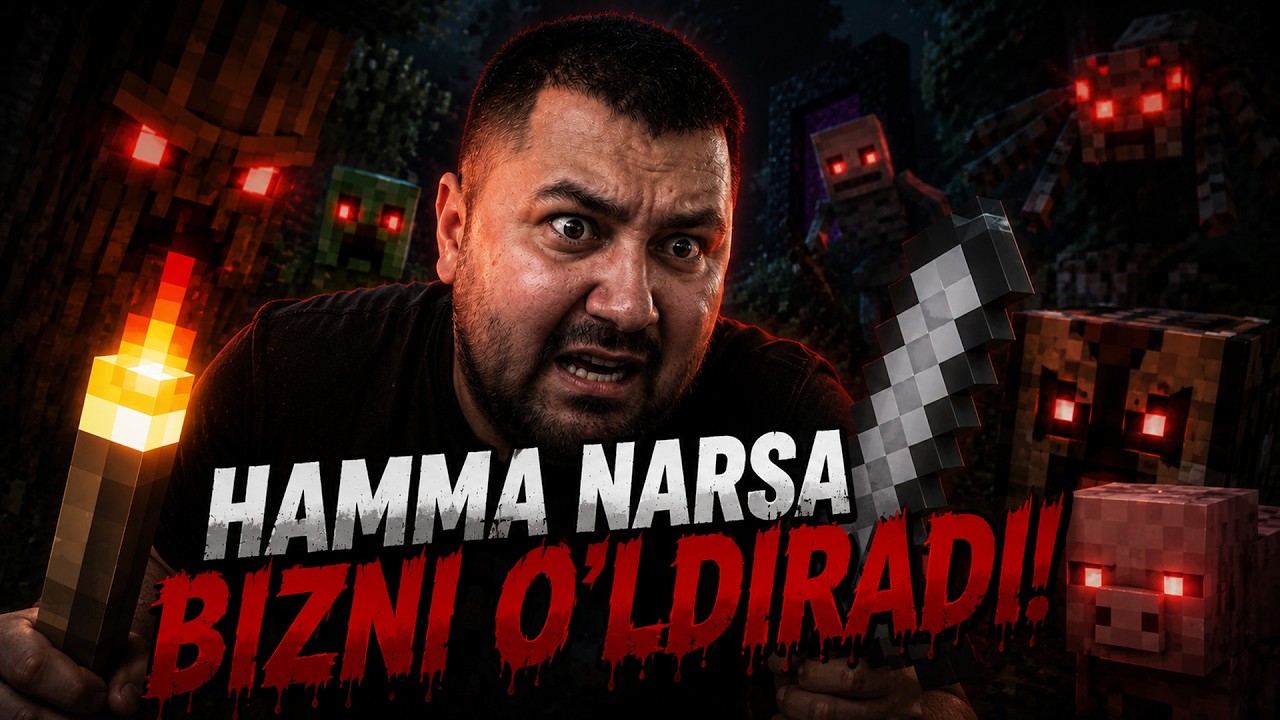 HAMMA NARSA BIZNI O‘LDIRADI 😨 – MINECRAFT #23
