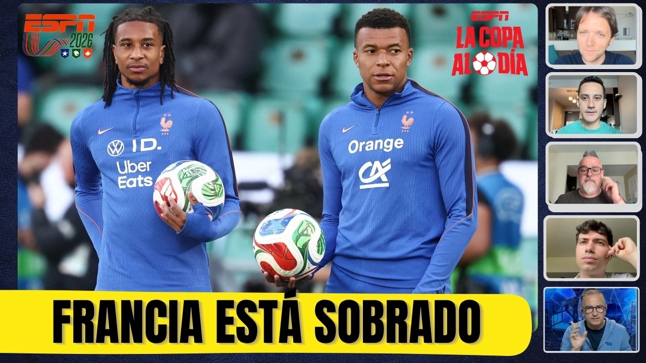 NO HAY MANERA de que FRANCIA NO GANE el MUNDIAL con MBAPPÉ, podrían hacer 2 EQUIPOS | La Copa Al Día