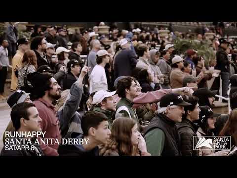 Runhappy Santa Anita Derby Day at Santa Anita Park on Saturday, April 8th