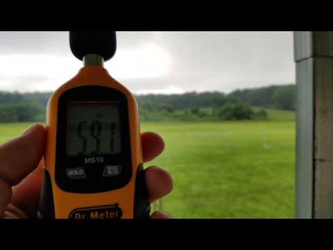 DJI Spark Drone Sound Level Metering Noise Test