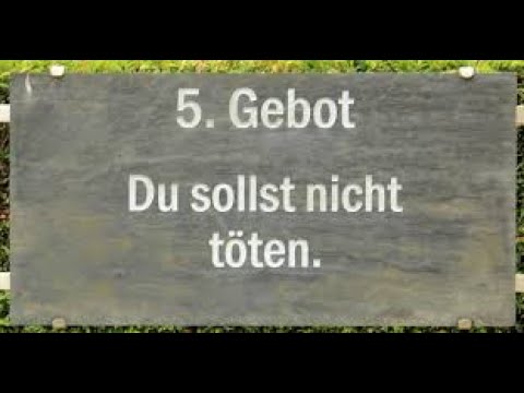 FÜNFTES GEBOT...,,DU SOLLST NICHT TÖTEN"..B.D.- Nr: 4979