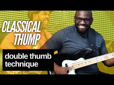 Victor Wooten “Classical Thump” | Double thumb technique breakdown