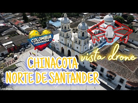 Chinacota norte de Santander desde drone 