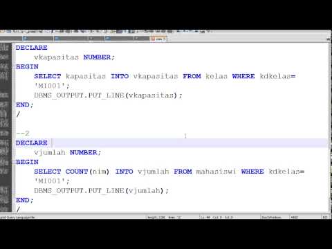 Oracle Plsql Implicit Cursor Select Insert Update