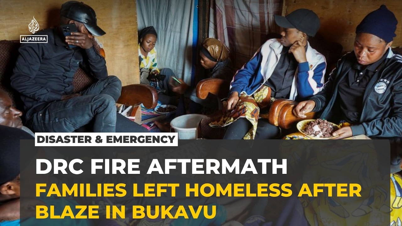 DR Congo families live among ruins three days after deadly Bukavu fire