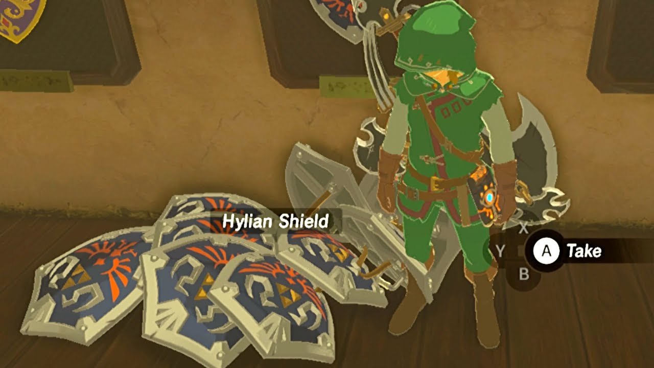 How To Duplicate Shields - Zelda BOTW