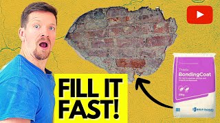 Quickest, EASIEST WAY To Fix Blown Plaster (CRACKS GONE FOREVER)