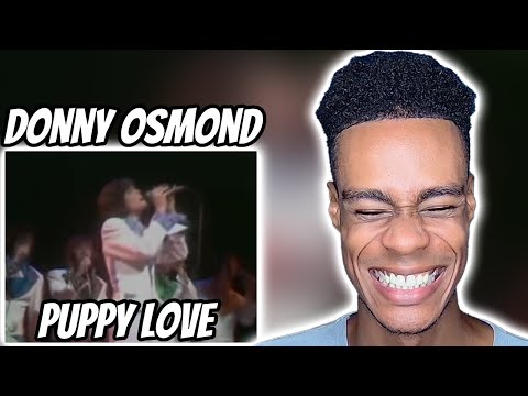 Donny Osmond - Puppy Love | FIRST TIME REACTION
