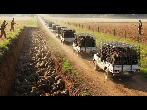 MASSIVE Wild Boar Catch: Farmers SHOOK by the INSANE Amount in Traps!