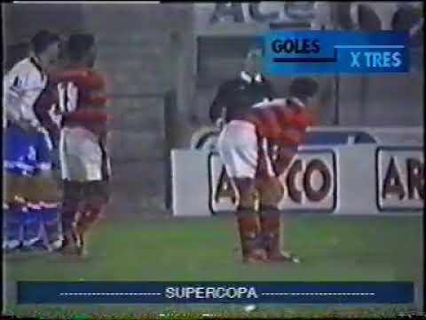 Nacional (URU) 0 x 1 Flamengo - Supercopa Libertadores 1995