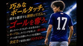 【鈴木唯人選手に届け】New HERO｜サッカー日本代表応援ソング｜SAMURAIBLUE｜World Cup 2026 JAPAN １７｜期待のニューアタッカー｜