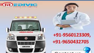 Get Low Fare Road Ambulance Service in Ashok Nagar and Bahu Bazar