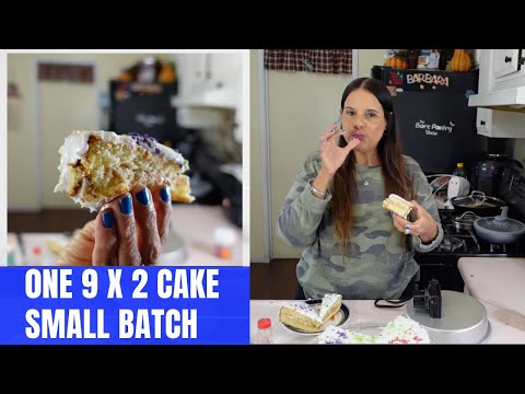 How To Make 1 (9"x2" round) Belizean Light Cake