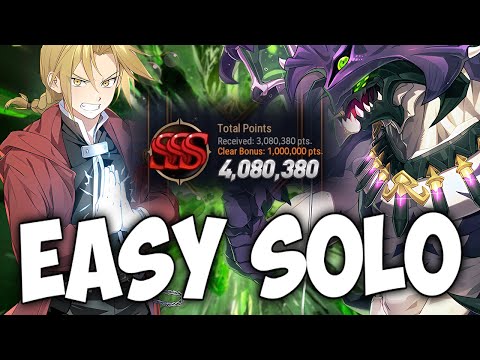 AUTO NILGAL HALL OF TRIAL with EDWARD (easily SSS rank) - Epic Seven