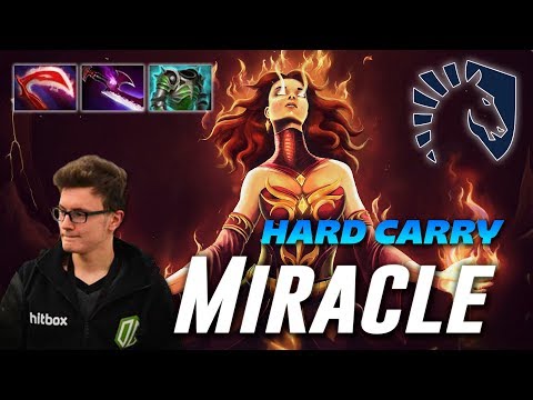 Miracle Lina | HARD CARRY | Dota 2 Pro Gameplay