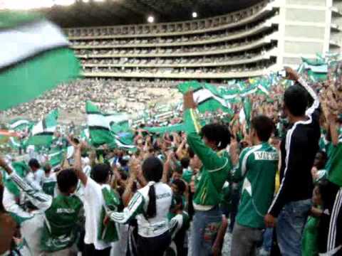 "FRENTE RADICAL SALIDA ROLLIZA Y GOL.wmv" Barra: Frente Radical Verdiblanco &bull; Club: Deportivo Cali