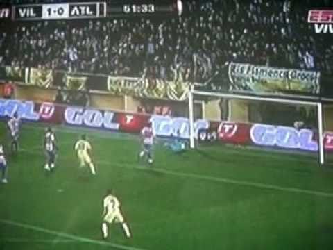 Villarreal vs Atlético de Madrid 2-0 Liga BBVA 2010-2011Full Highlights & All Goals 24/10/2010
