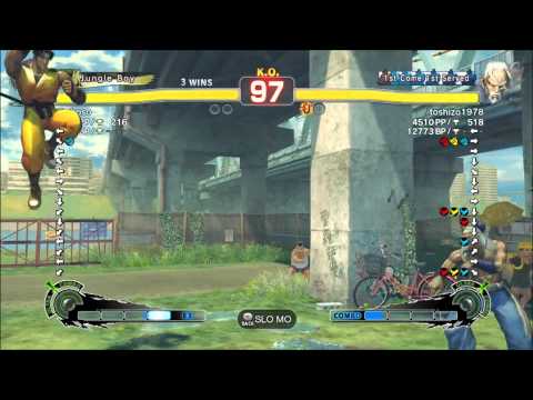 OTinhoso (Guy) vs toshizo1978 (Gen) - Endless Matches - SSF4AE2012 1080p HD