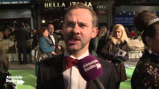 Dominic Monaghan (Merry) interview at The Hobbit premiere in London - 12/12/12