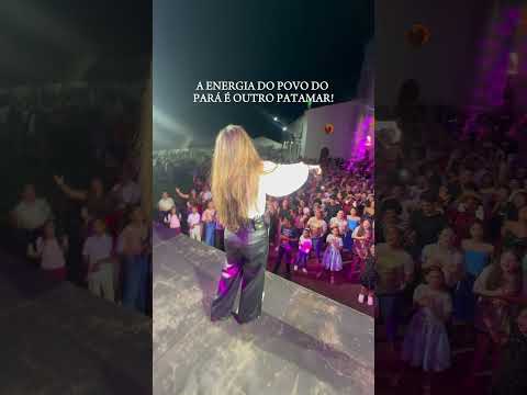 A energia do povo do Pará é outro patamar ! Concórdia do Pará foi assim #alinebrasil