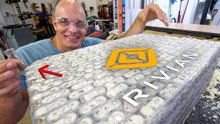 Does Rivian *really* have 7777 batteries inside?! - Battery Pack Teardown!