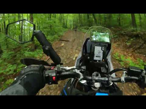 Riding my Tenere 700 with Mike Lafferty through the Adirondacks