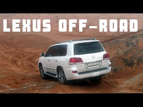 Lexus LX570 Extreme Wheel Articulation