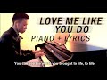 Ellie Goulding - Love Me Like You Do (piano cover ...