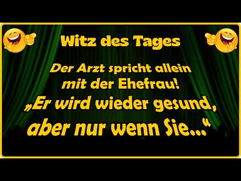 Was der Arzt ihr unter vier Augen sagte… 😳🩺 - Witz des Tages