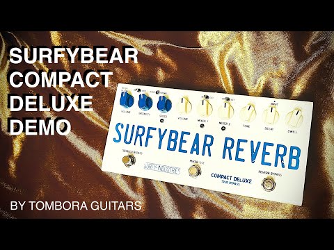 Surfy Industries SurfyBear Compact Deluxe V1.0 Reverb Pedal image 4
