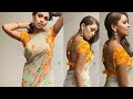 Actress Srinikha Hot Backless Saree Hot Scene Hot Hip Saree Hot Scene