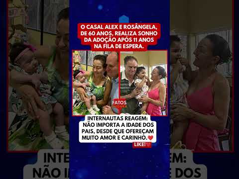 CASAL DE AVANHANDAVA ESPERA 11 ANOS NA FILA E ADOTA BEBÊ DOS SEUS SONHOS!  #fatosehonra