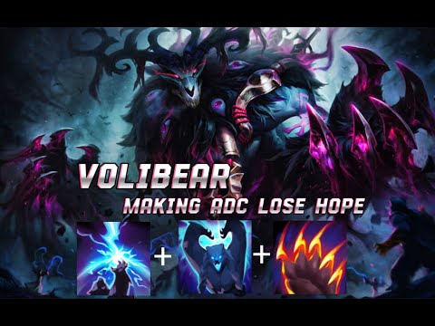 Volibear Vs Leona - Making Her ADC Lose Hope!