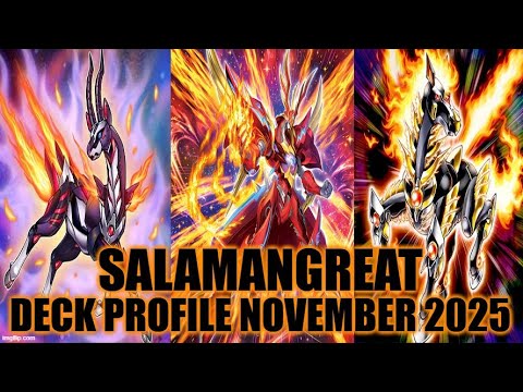 SALAMANGREAT DECK PROFILE (NOVEMBER 2025) YU-GI-OH!