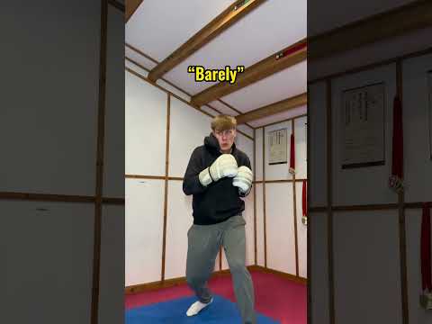 POV: you agree to a light spar