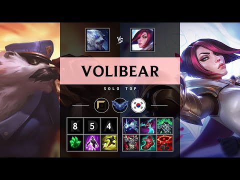 Volibear Top vs Fiora - KR Diamond Patch 25.16