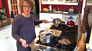 Butternut Squash Soup with Cider Cream