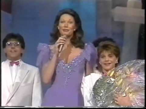 Belgium wins Eurovision Song Contest 1986 (NRK Broadcast)