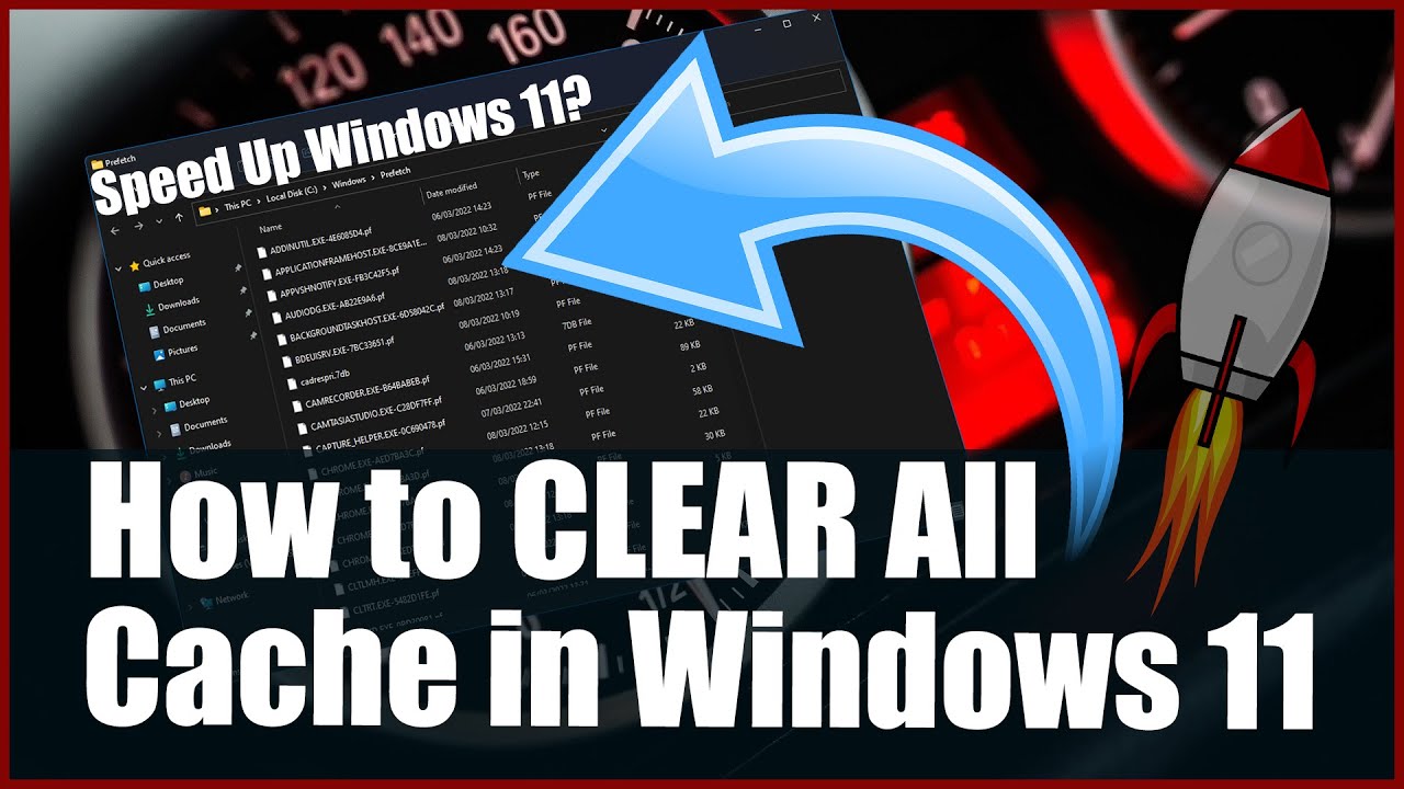 How to CLEAR All Cache in Windows 11