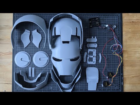 Fichier 3D gratuit Casque Iron Man, articulé, portable 👨・Design pour  impression 3D à télécharger・Cults