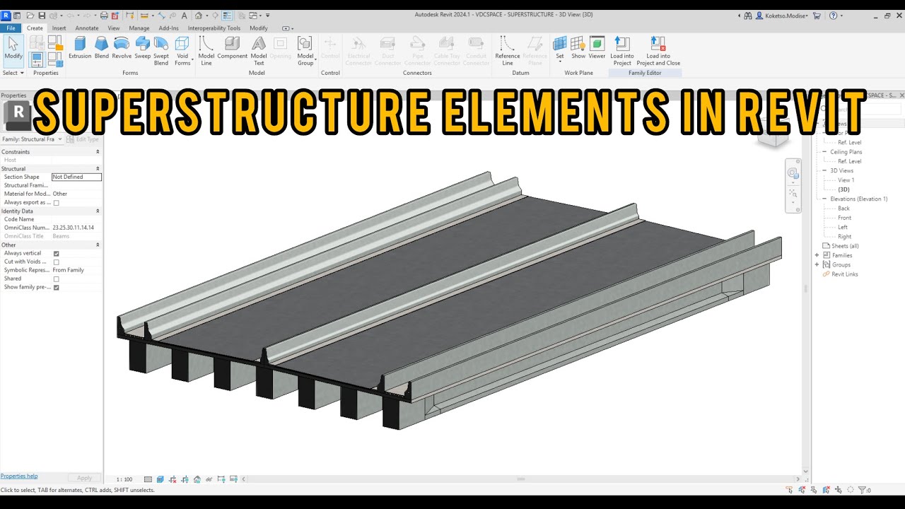 Girder Bridge Model Part-02: Superstructure Elements