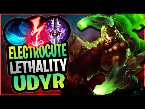 FULL LETHALITY UDYR JUST BROKE THE DAMAGE CAP!?! ALL I NEED IS ONE DOT! - League of Legends