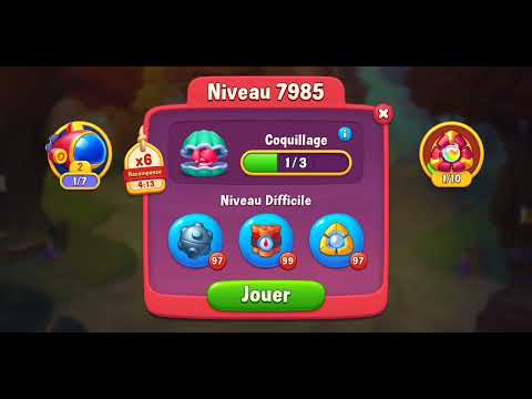 Fishdom level 7982 to 7991 / niveau 7982 au 7991