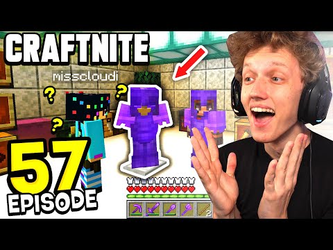 Craftnite: Episode 57 - SURPRISING MY GIRLFRIEND WITH FULL NETHERITE! (emotional)