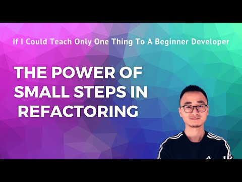 React Clean Code - The Power of Small Steps in Refactoring