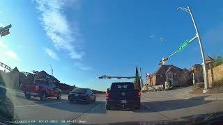 Carrollton Texas DPS Road Test Route ( Actual Driving License Exam)