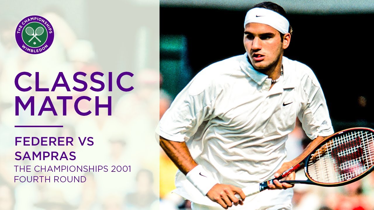 Roger Federer vs Pete Sampras | Wimbledon 2001 fourth round | Full Match