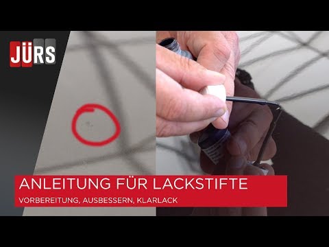 Instructions for Tesla touch-up paints - How do I treat a stone chip?