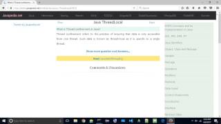 What is Thread confinement in Java? | javapedia.net