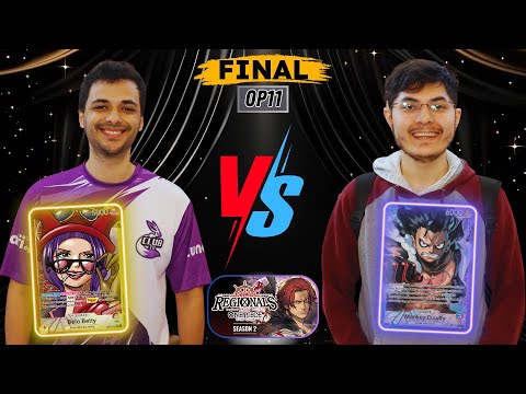 Grand Final of the São Paulo Regional commented! One Piece Card Game 🏆